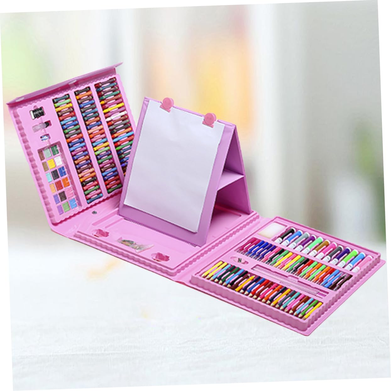 Set di Penne Gel per Disegno 208 Pezzi Rosa per Adulti e Ragazzo Ragazza | Plastica, Scrittura Fluida e Punta Fine, per Diari e Album Fotografici, Inchiostro a Flusso