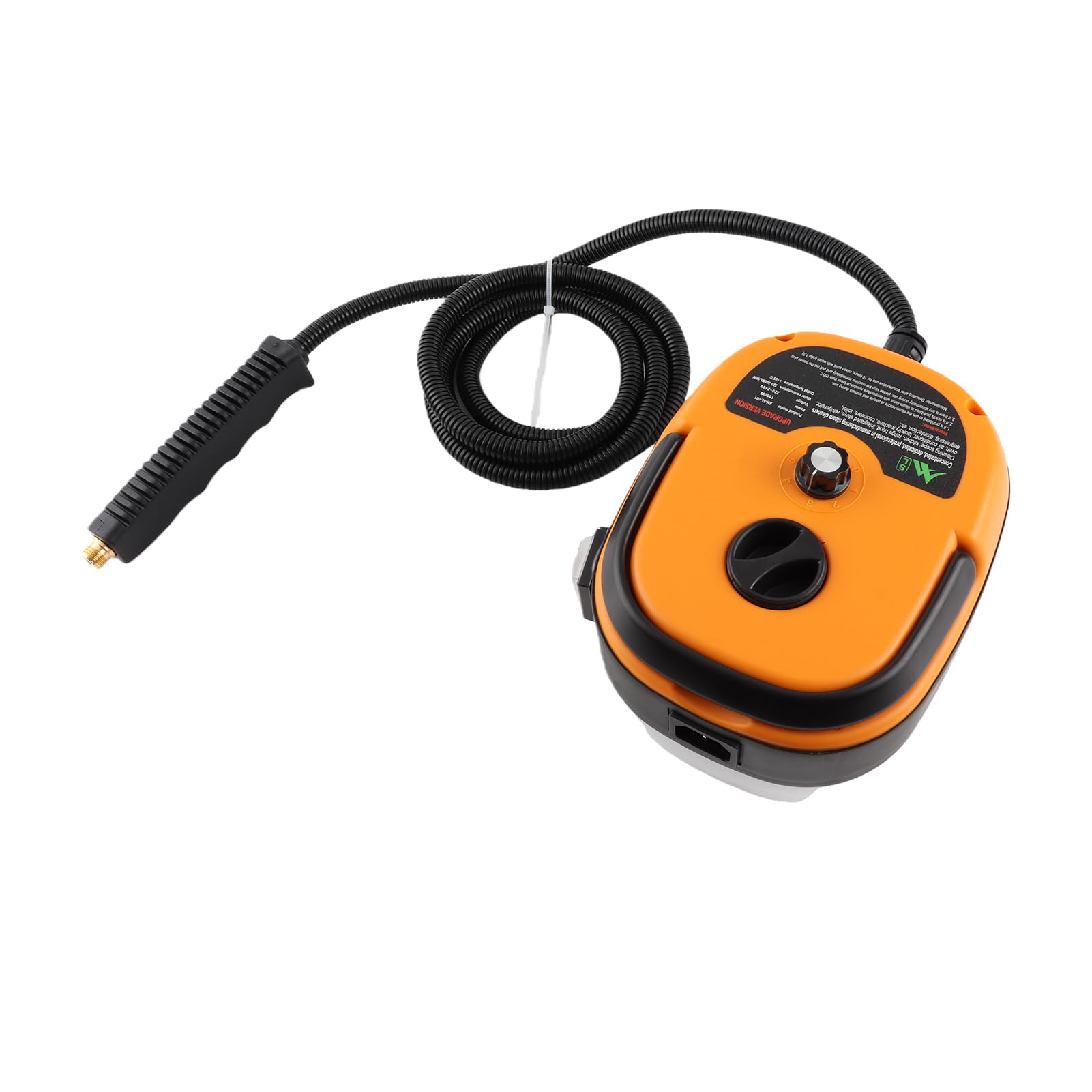 Limpiador de Vapor de Mano portátil de 2500 W, máquina de Limpieza a Vapor presurizada de Alta Temperatura con Cabezales de Cepillo para Muebles de Cocina, baño y Coche