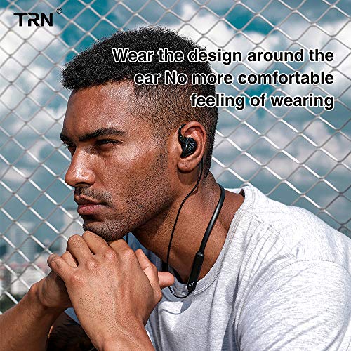 Image of OKCSC Bluetooth Headphone Cable, 0.75mm 2pin Supporting Apt-x & AAC, 20 Hours Playback, For KZ AS10 zst;TRN v80 x6 IM2