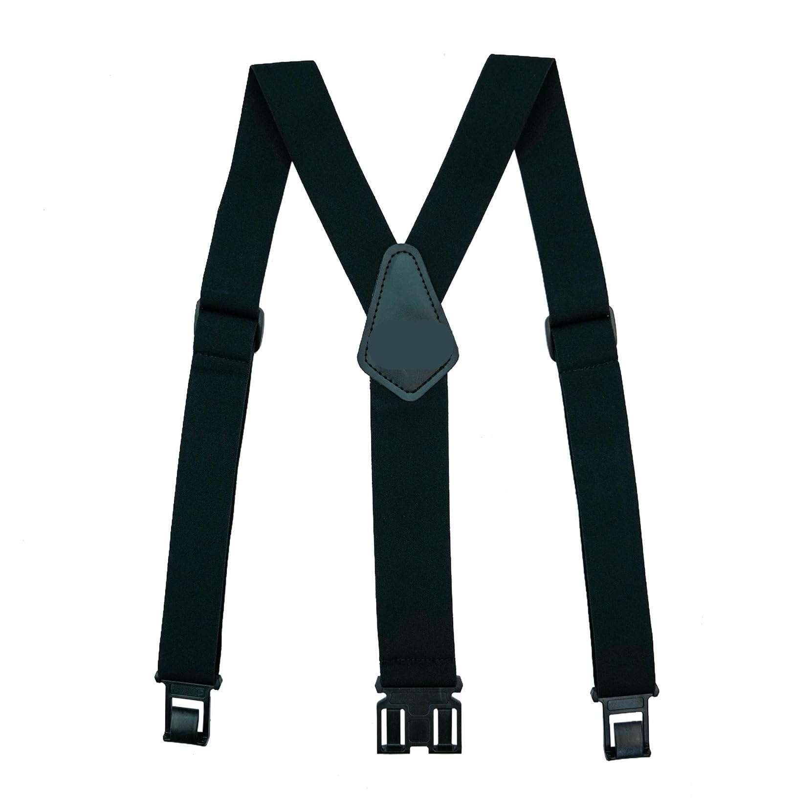 Bretelles en Y, adaptées aux aéroports, avec clip plastique, bretelles entièrement élastiques de 5 cm Pour Pantalon