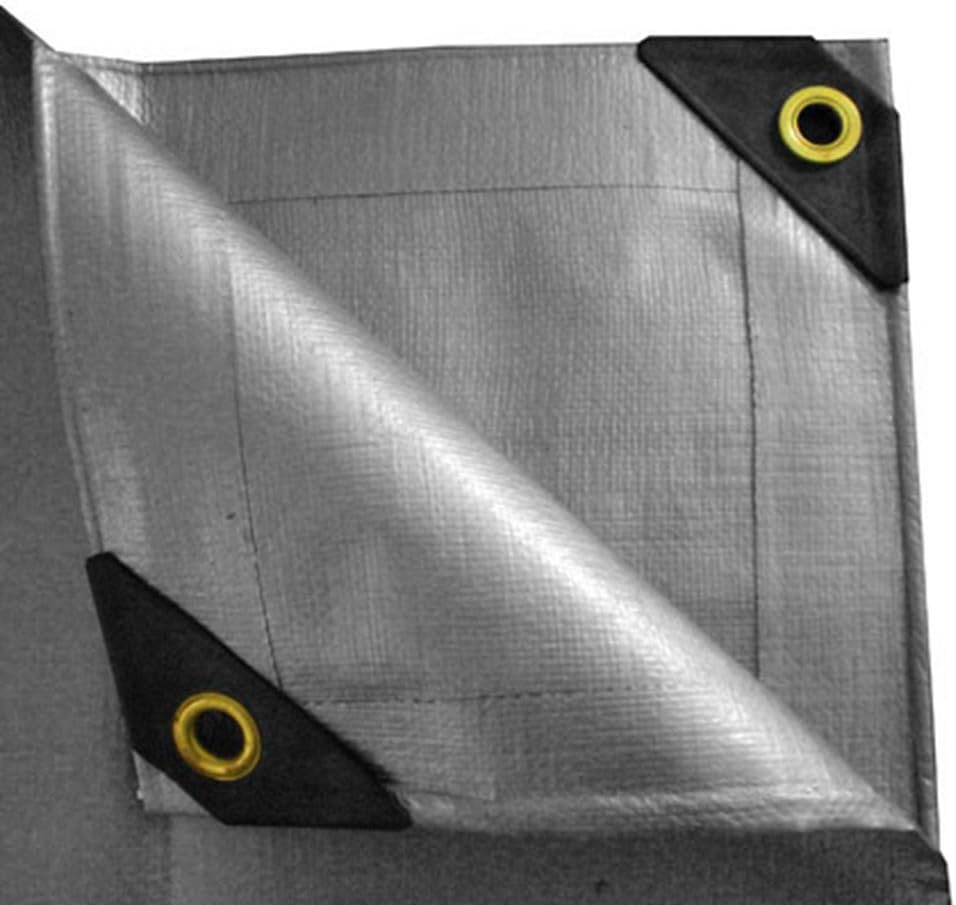Heavy Duty Silver Tarp 6 OZ., 12'x20'