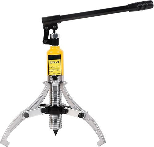 Doppy Extractor de engranajes hidráulicos de 5 toneladas, separador de cubo de cojinete de 2 o 3 mordazas ajustable, para tirar de bujes,