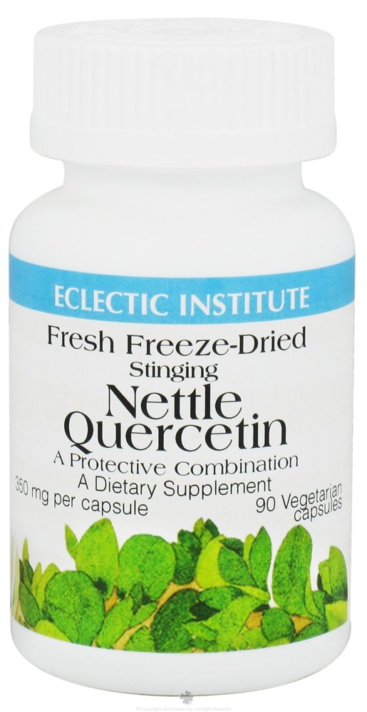 Eclectic Institute - Nettle Quercetin Fresh Freeze Dried 350 mg. 90 Vegetarian Capsules