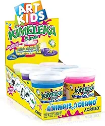 Brinquedo Diverso Kimeleka Animais Oceano Acrilex Multicor 180g