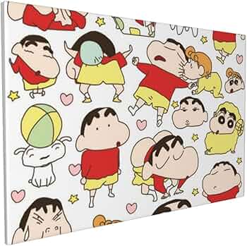 クレヨンしんちゃん ポスター フレーム付き Amazon.co.jp: クレヨンしんちゃん アートパネル ポスター 壁飾り 絵画