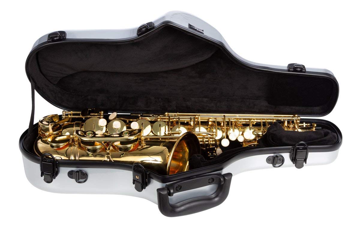 Saxophon Koffer, Hardcase, Altsaxophon Ultra Light silver M-Case