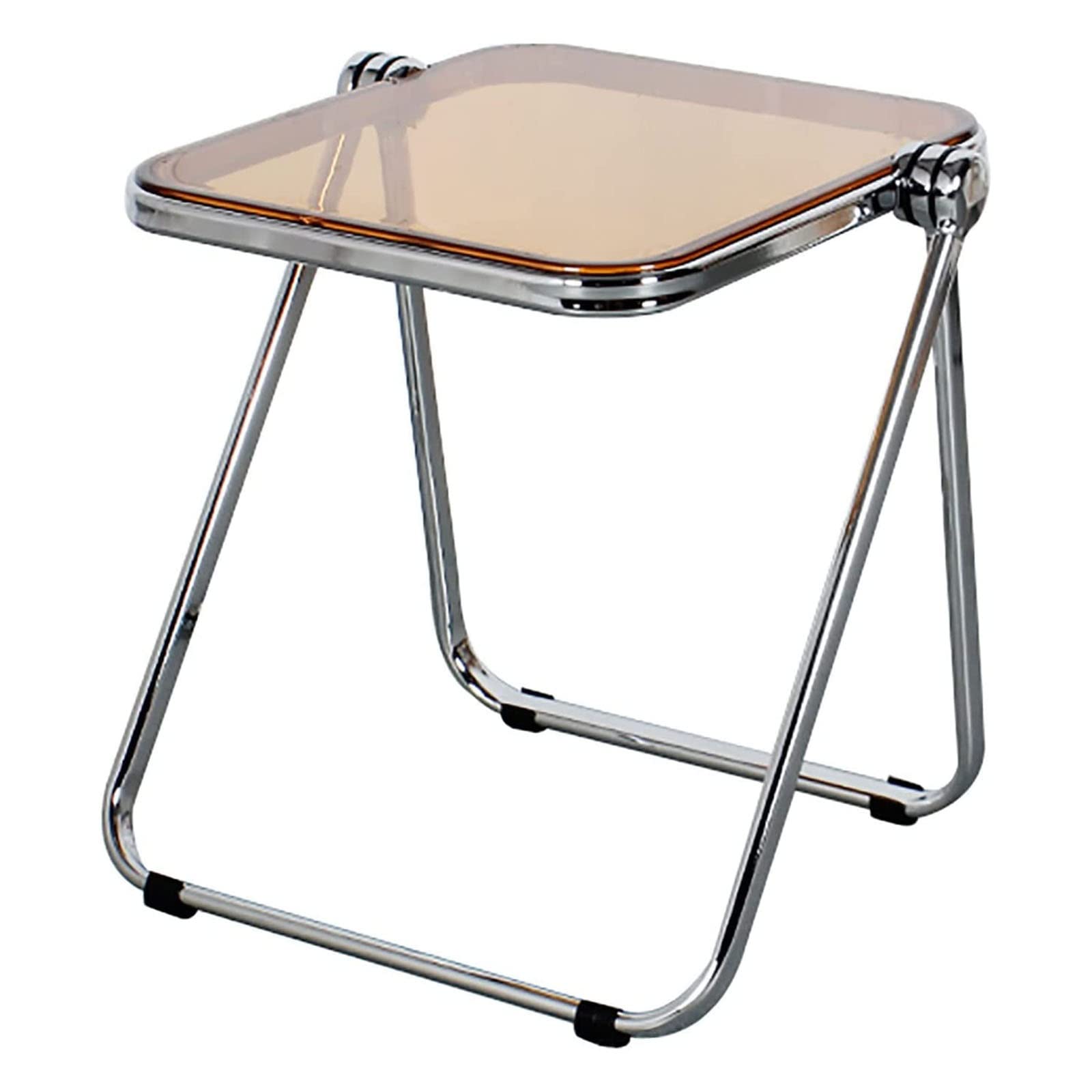 Table basse médiévale de salon en acrylique, meuble d'appoint modulable