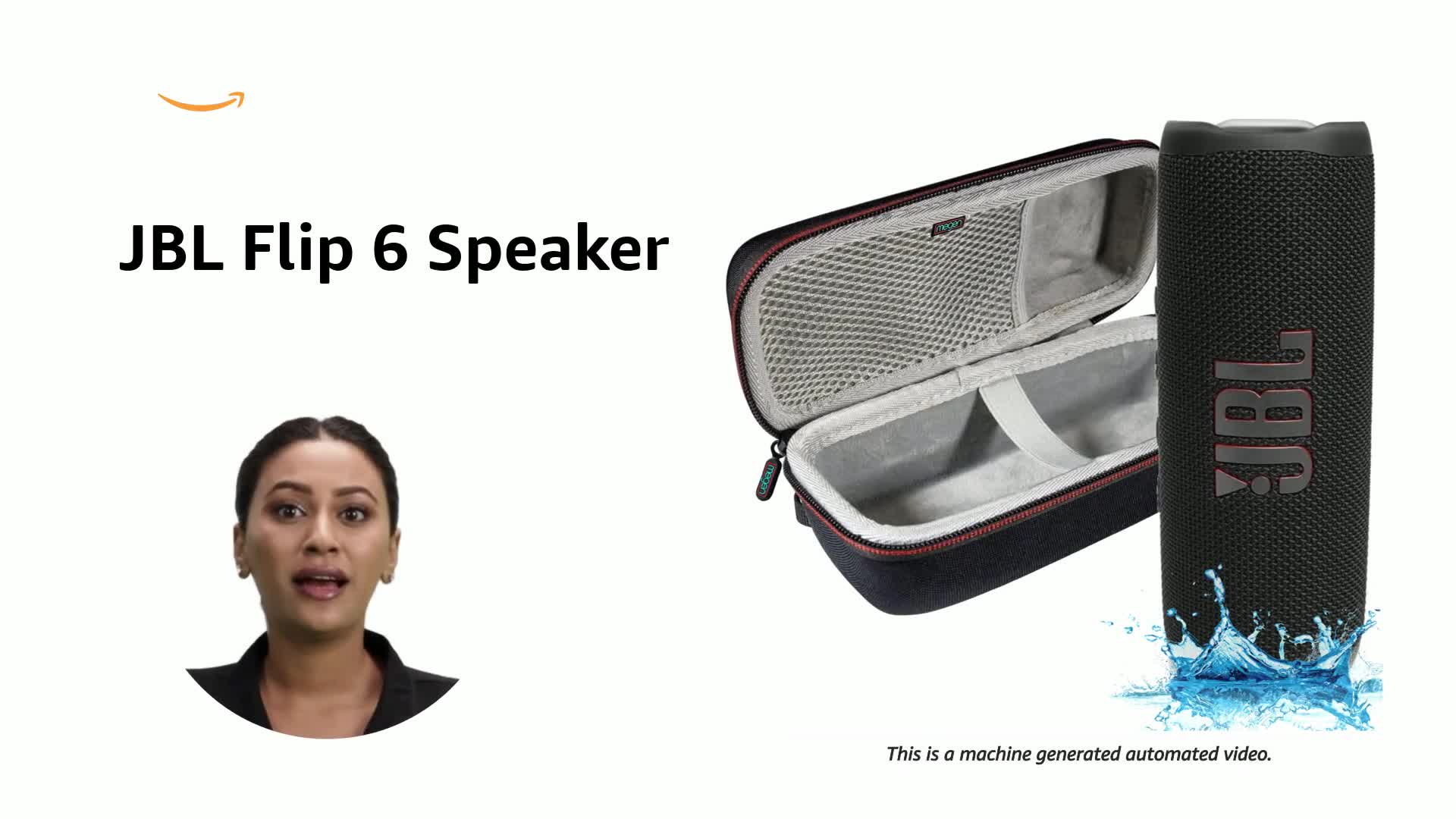 JBL Flip 6 - Waterproof Portable Bluetooth Speaker, Powerful Sound