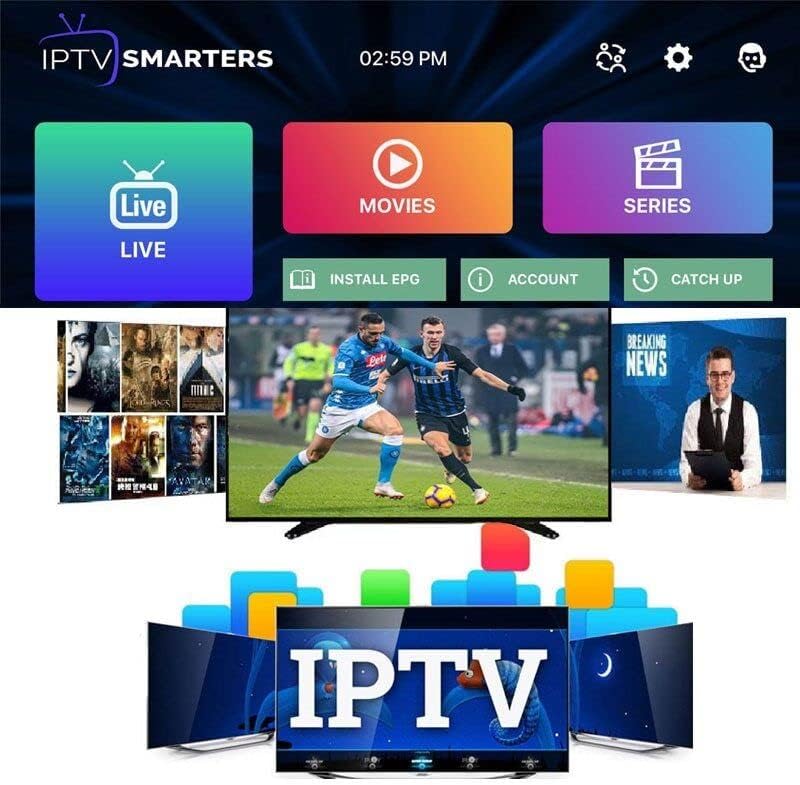 Servicio IPTV de un año para 3 dispositivos con alrededor de 10000 canales internacionales el código se enviará en 24 horas