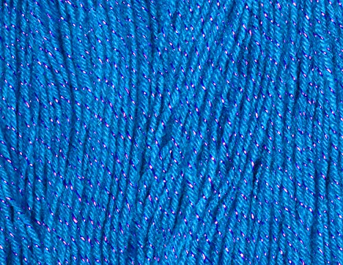 Image of M.G ENTERPRISE Knitting Yarn Wool SL Blue 200 gm Best Used with Knitting Needles, Crochet Needles Wool Yarn for Knitting. by M.G ENTERPRISE