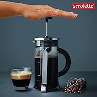 Vista 4 de aerolatte Cafetera de prensa francesa, prepara 3 porciones, 12 onzas
