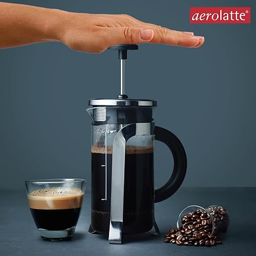 Miniatura 4 de aerolatte Cafetera de prensa francesa, prepara 3 porciones, 12 onzas