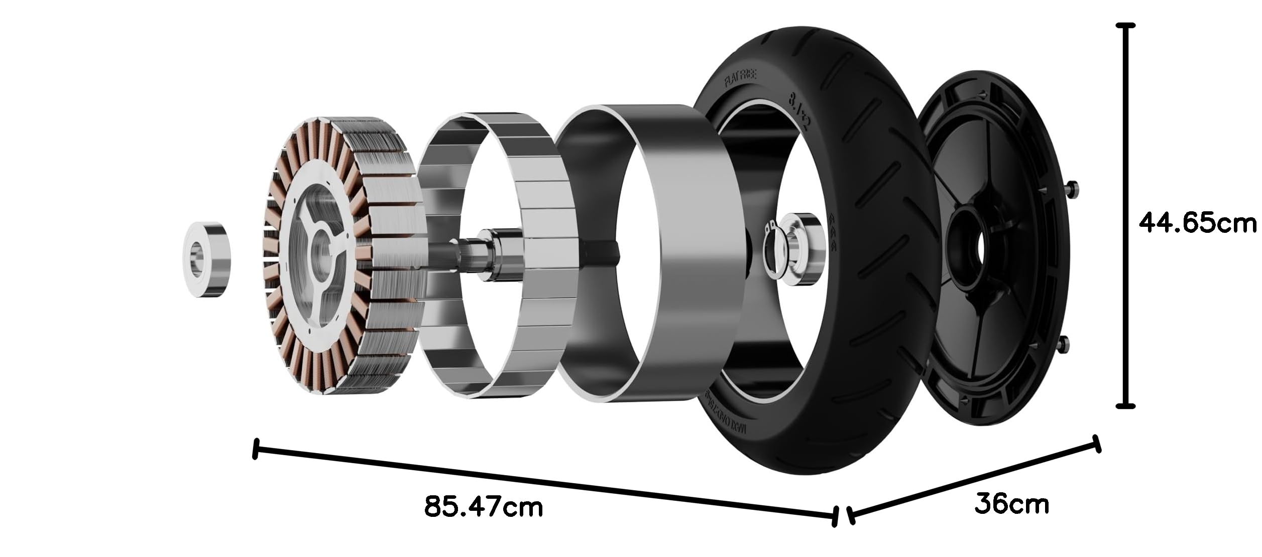 Segway-Ninebot E2 Plus E II Monopattino Elettrico per Adulti, 25 km/h Velocità Massima, 25 km Autonomia