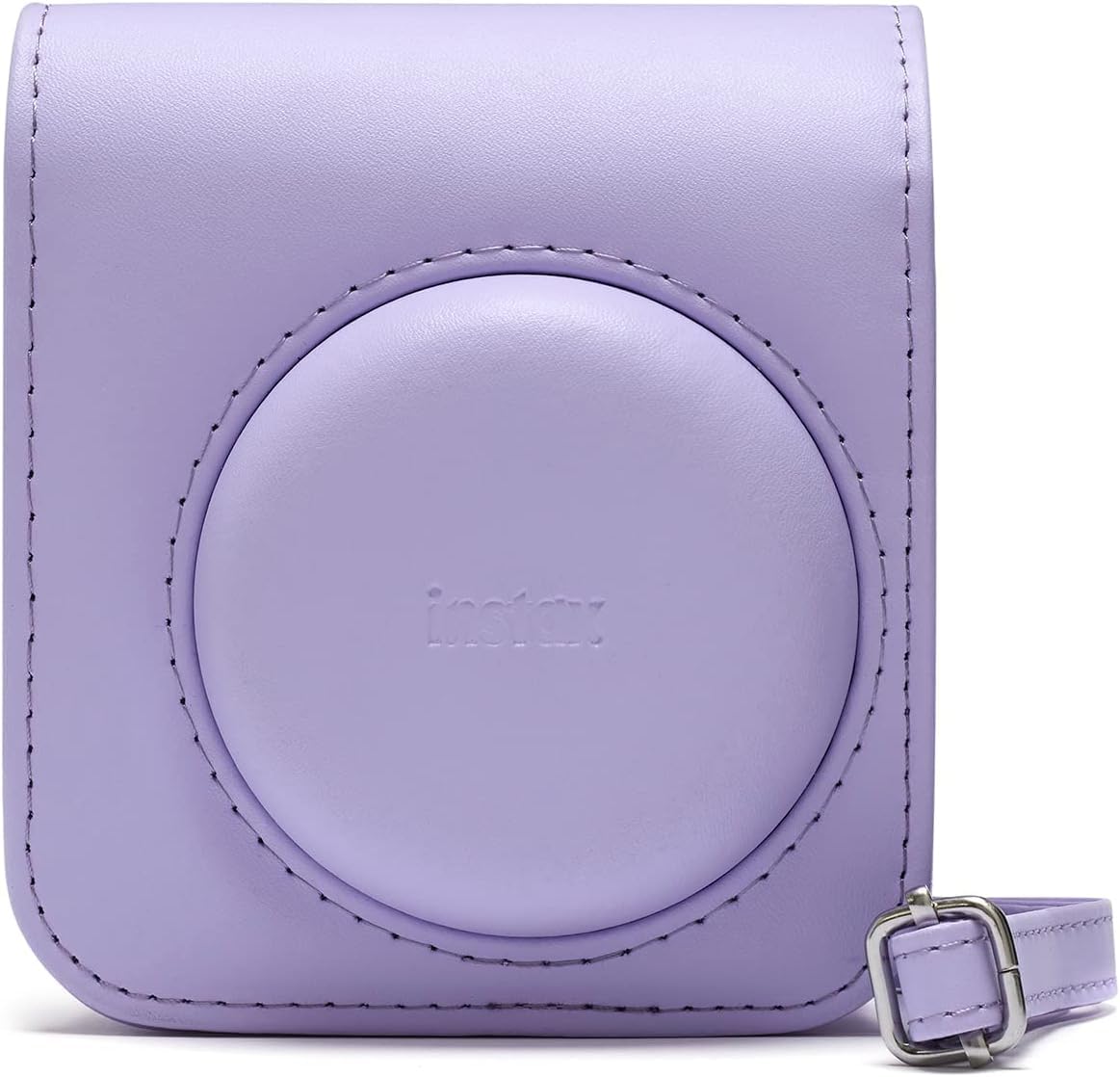 Fujifilm instax mini 12 Lilac Purple - Macchina Fotografica Istantanea & mini 12 custodia per fotocamera, Viola Lilla