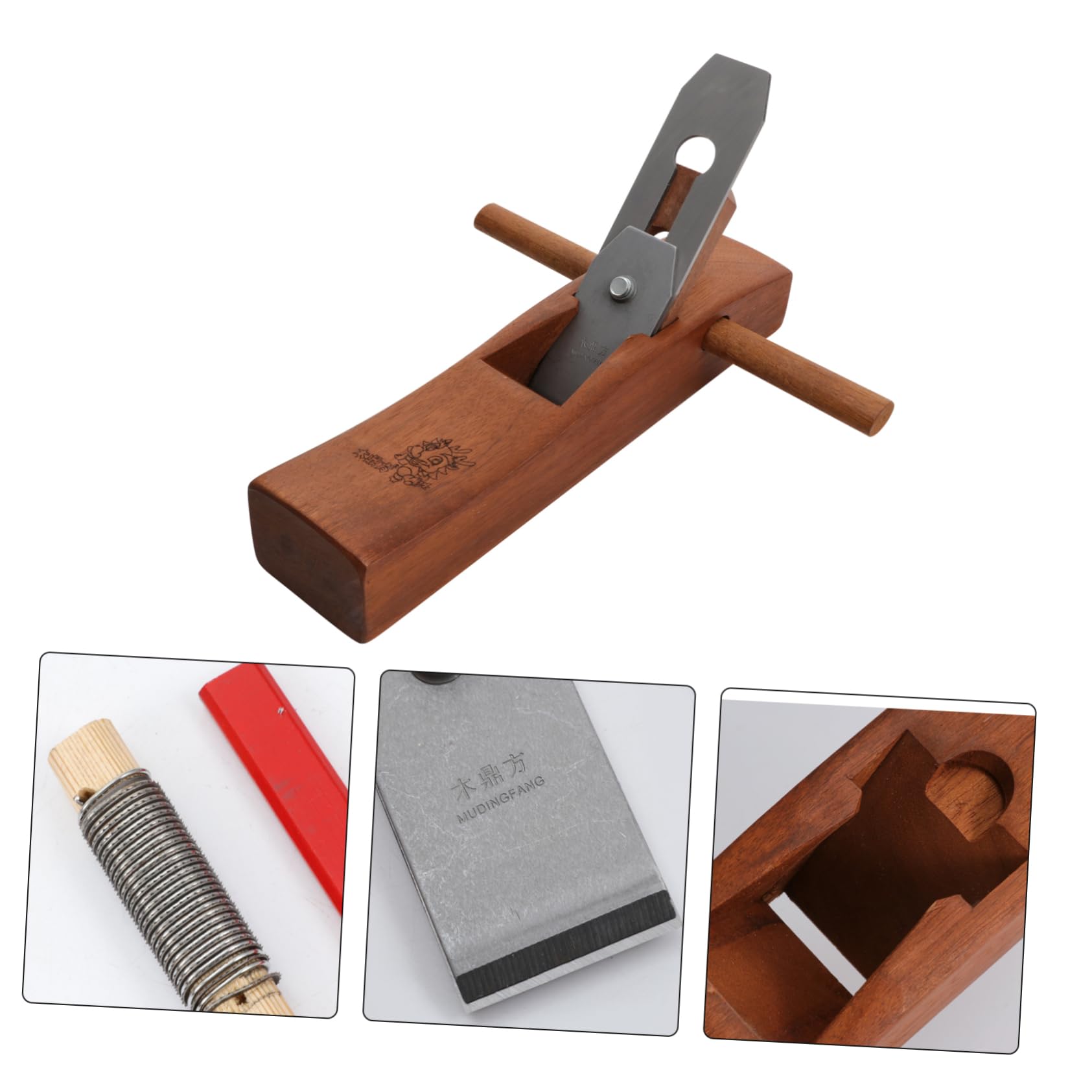 SHINEOFI Cepilladora Manual Para Carpinteros Cepillo De Madera Plano Resistente y Duradero
