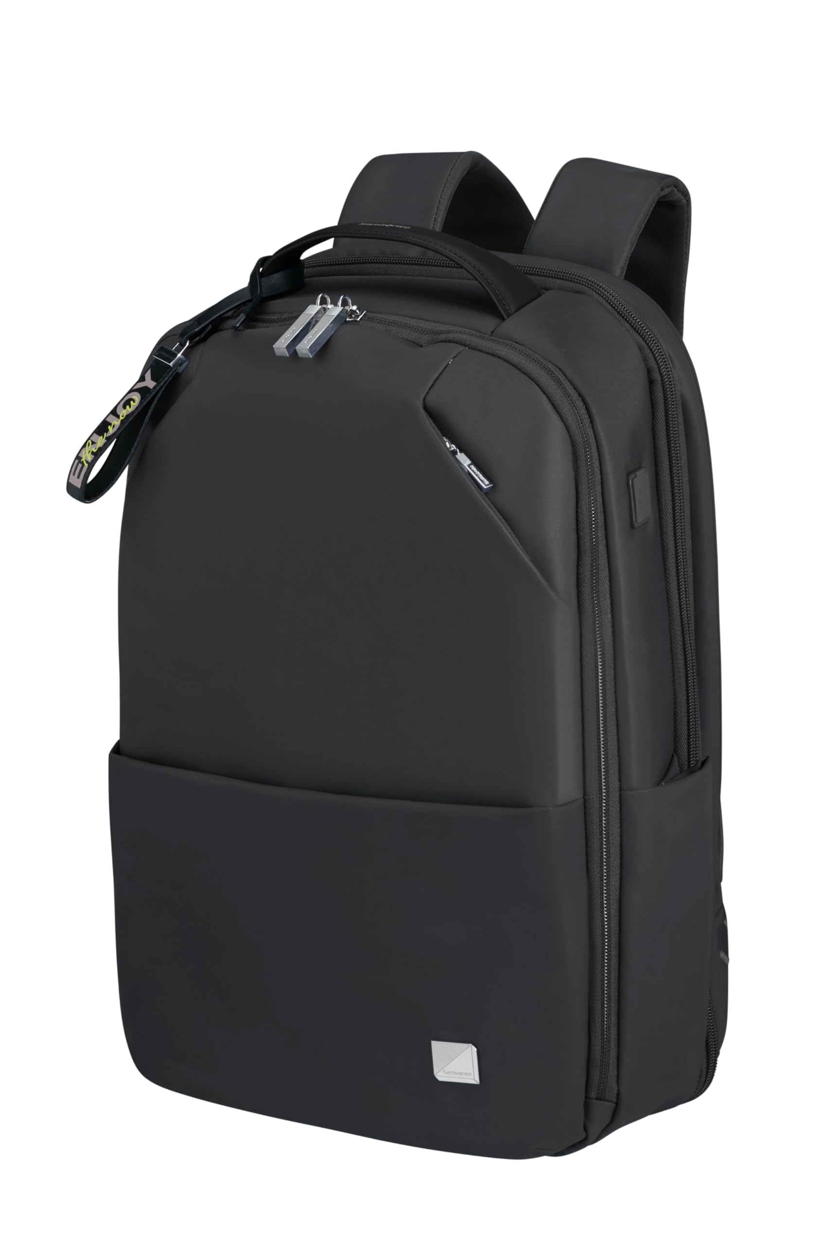 Samsonite Workationist - Laptoprucksack mit Kleiderfach 15,6 Zoll, 43 cm, 17,5 L, Schwarz (Black)