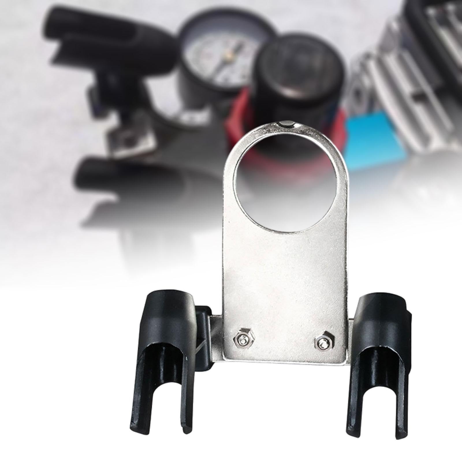 Nishiyuenyi Air Brush Holder Stand, Air Pump Extension Tool, Space Saving Professional Sturdy Construction Support Model Painting Parts, Gray