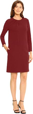 Maggy London Womens Maggy London Womens Dresses Asymmetrical Draped Sheath Dress