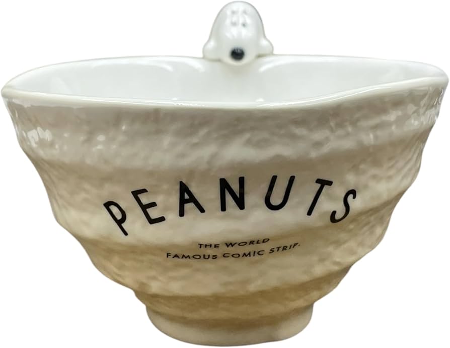 Amazon｜マリモクラフト SNOOPY スヌーピー フィギュア付き茶碗
