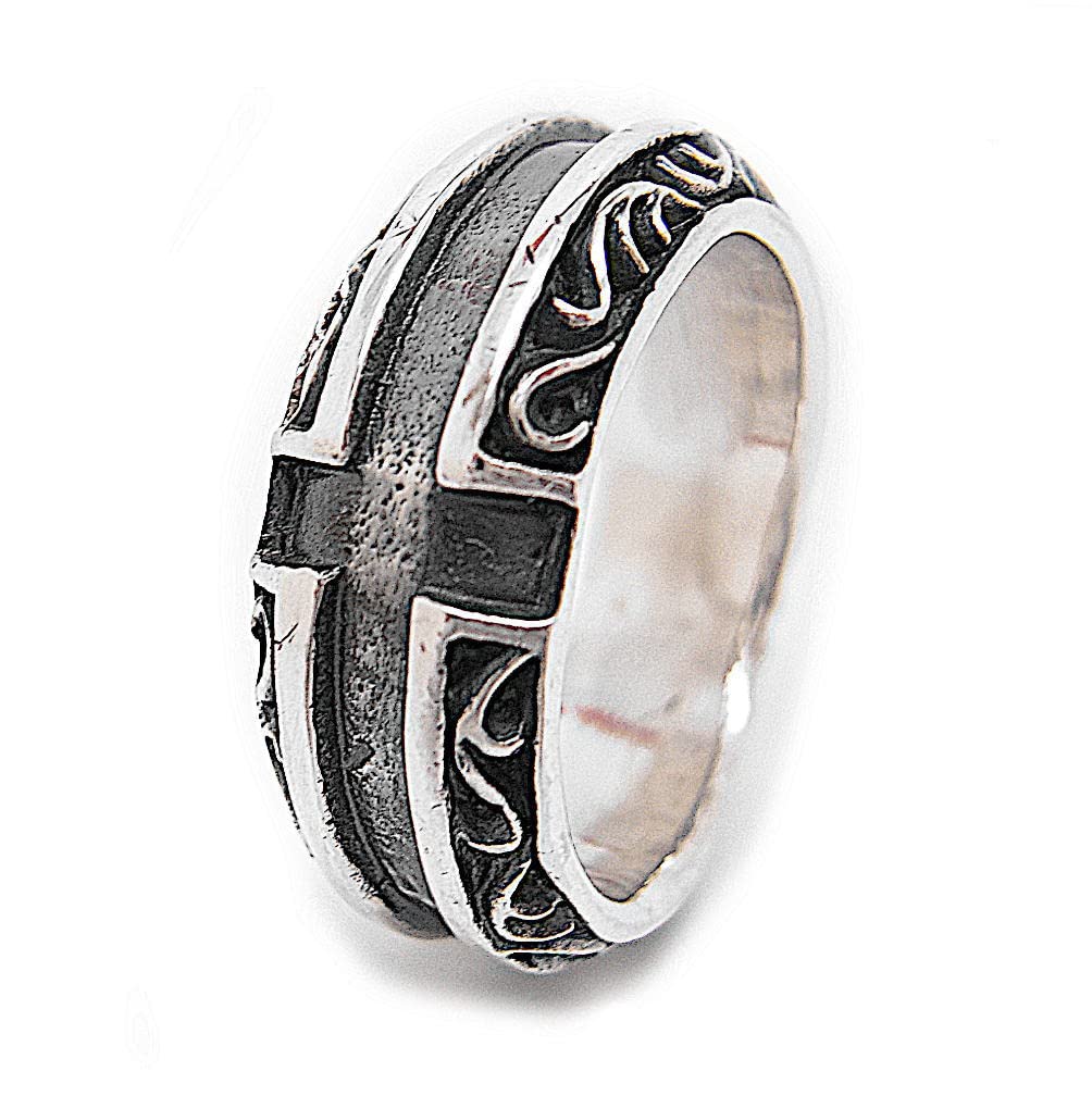 Amazon | 銀製品 指輪 シルバー 925 リング 9号～15号 メンズ