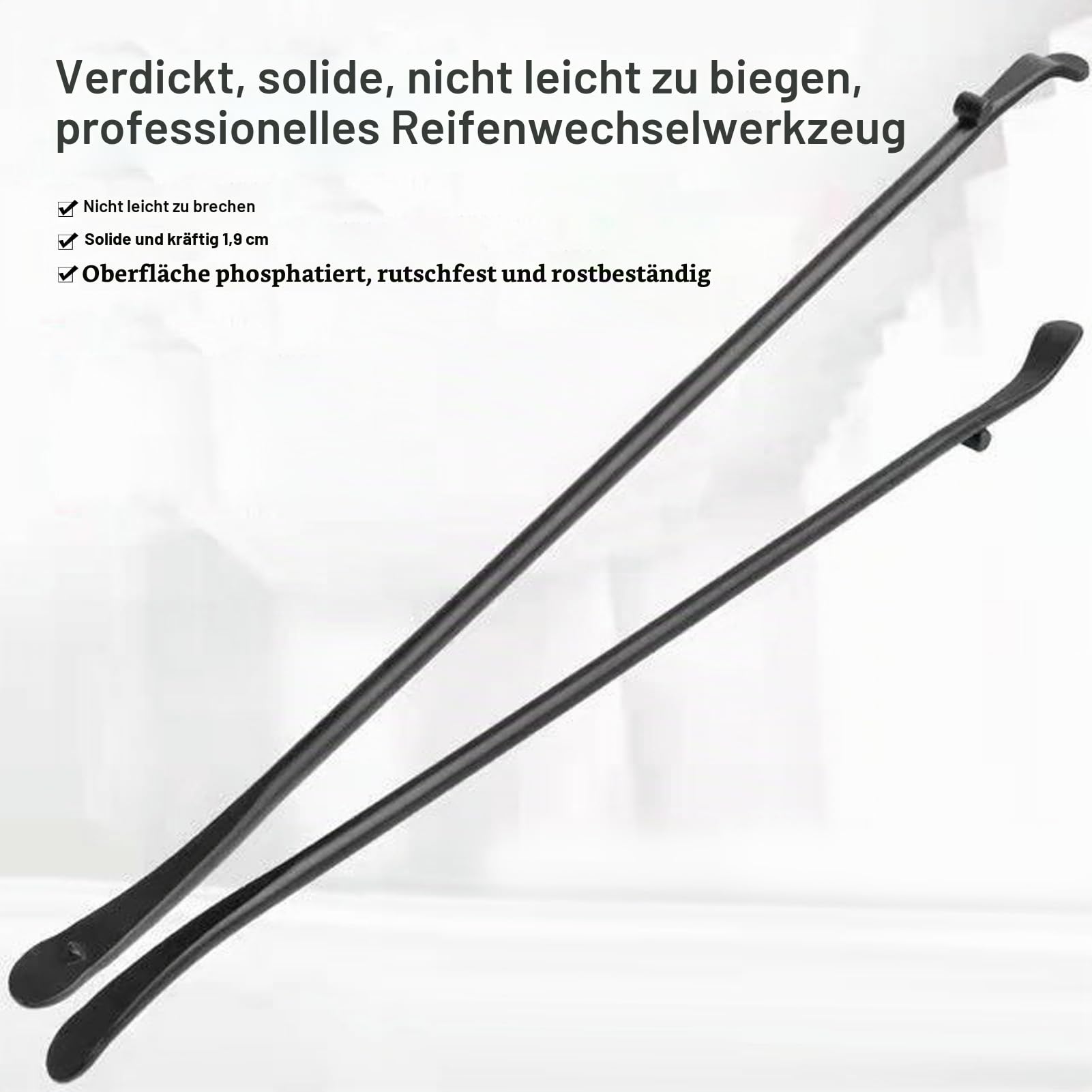 Ausla 97cm Reifenmontierhebel, Stahl, für LKW & Bus