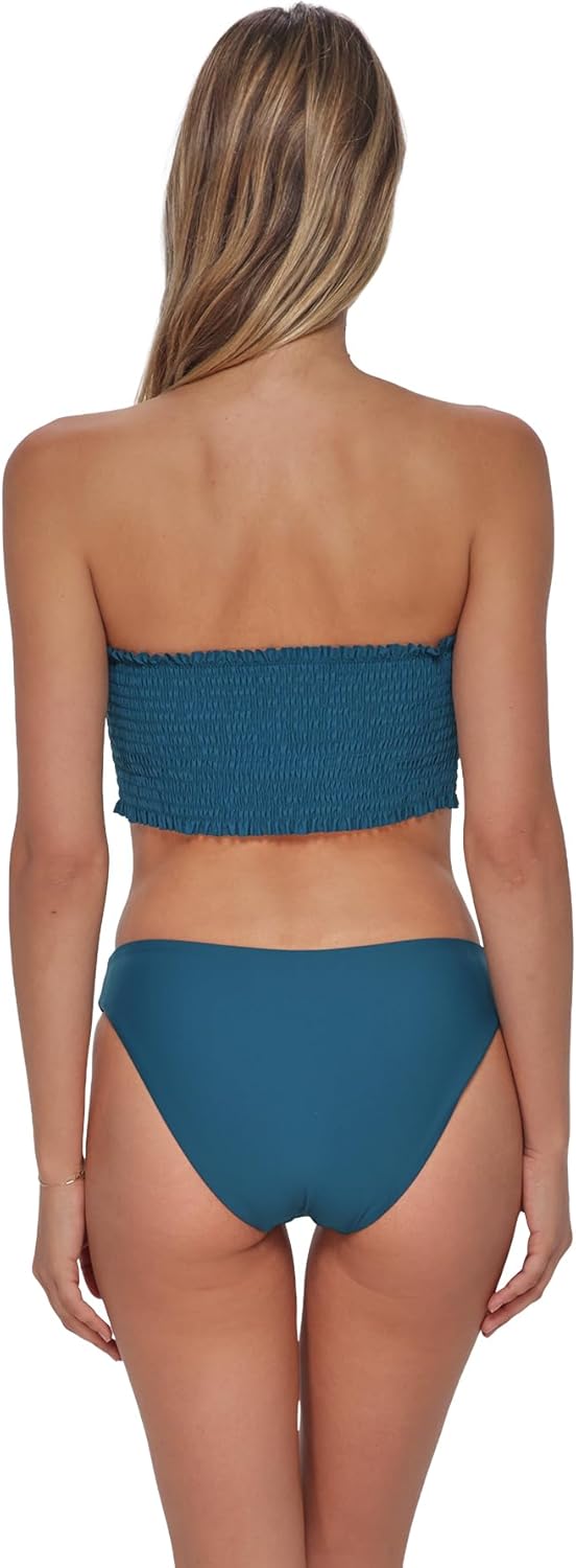 Swim Systems Kali Tube Top Women's Swimsuit Smocked Bikini Top