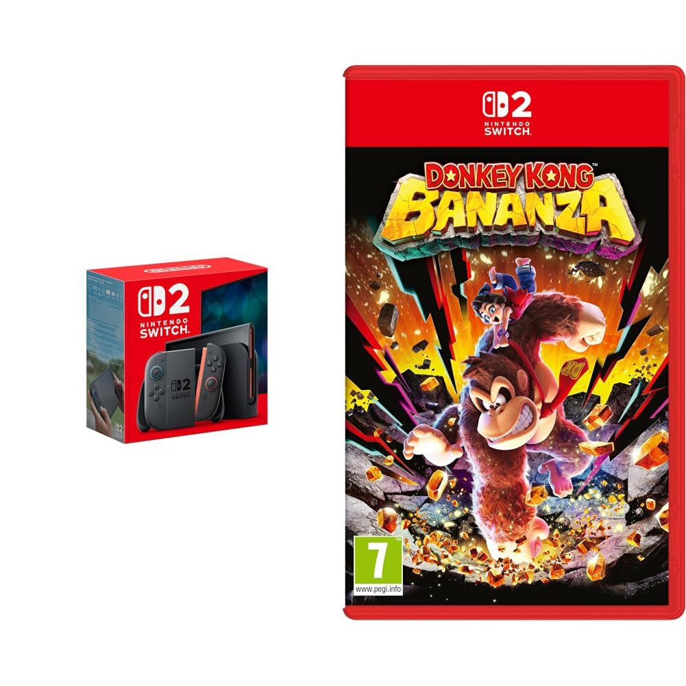 Nintendo Switch 2 + Donkey Kong Bananza- Switch 2