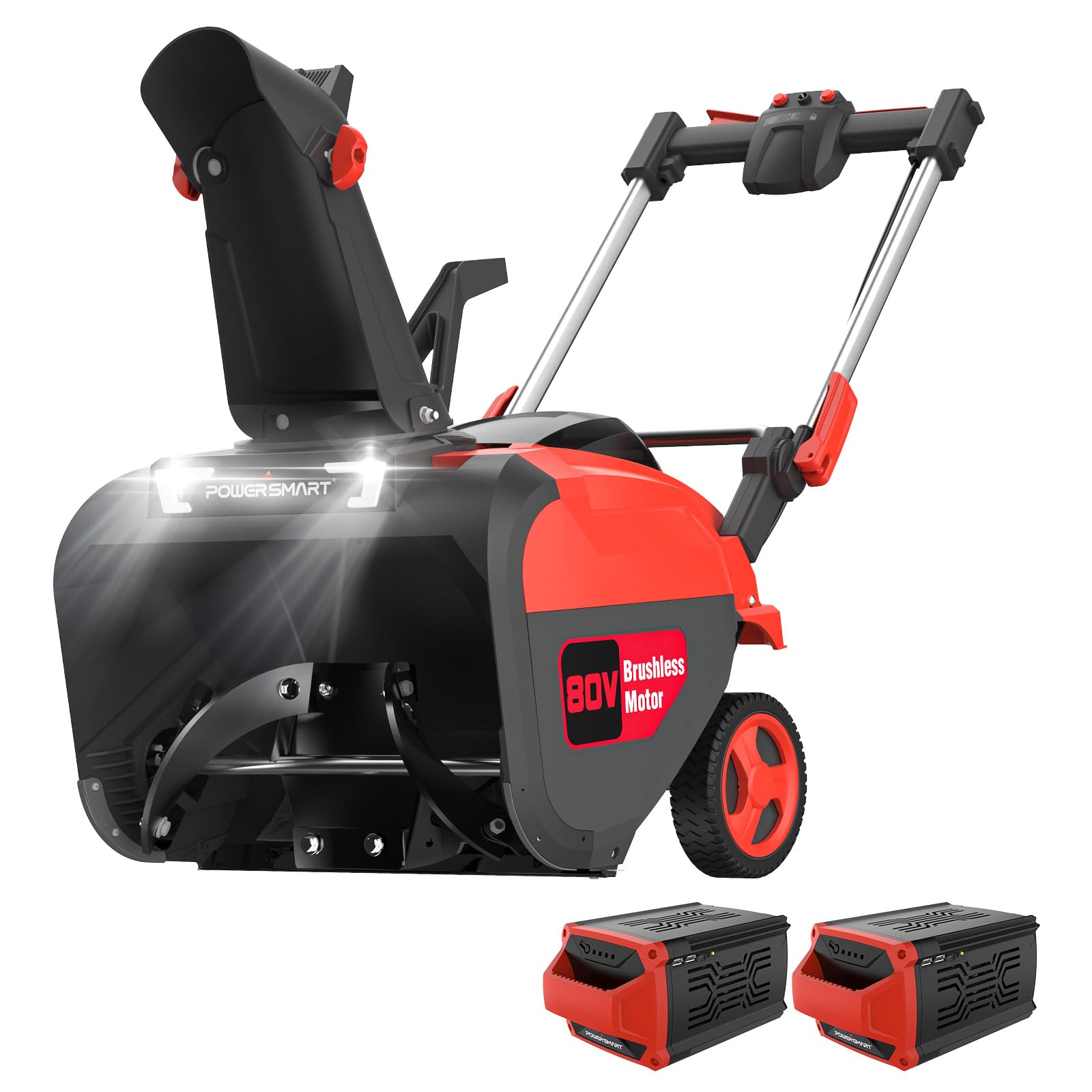 PowerSmart 80V MAX Cordless Snow Blower