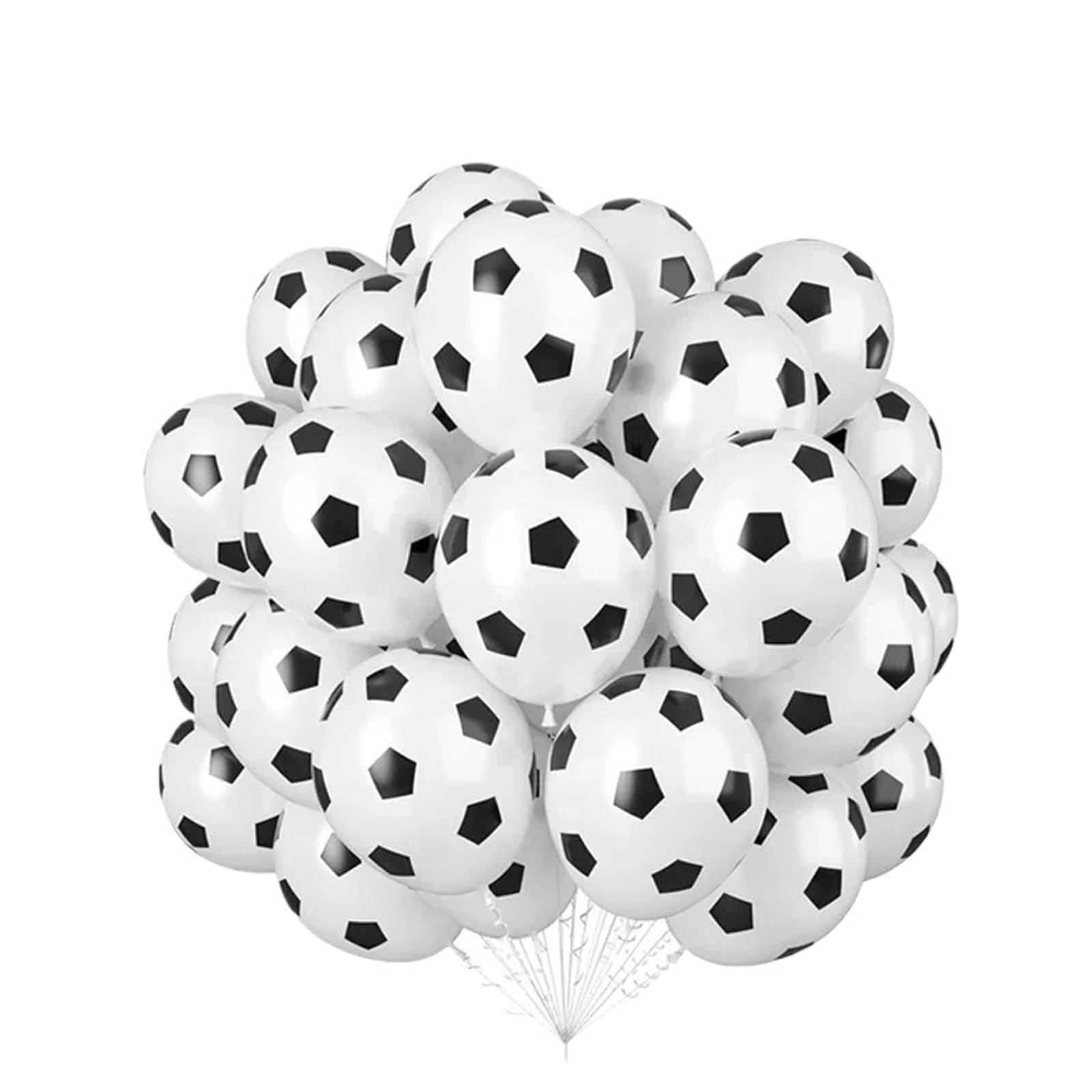 Palloncini da calcio 100 pezzi 12 pollici gonfiabili in lattice Decorazione di compleanno Tema sportivo Tifosi Forniture for feste Per Feste