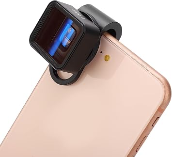 Anamorphic Lens, 1.55X Widescreen Transformation Movie Lens, Aluminum Alloy, Optical Glass, Easy Installation, For Smartphone/IOS Pad