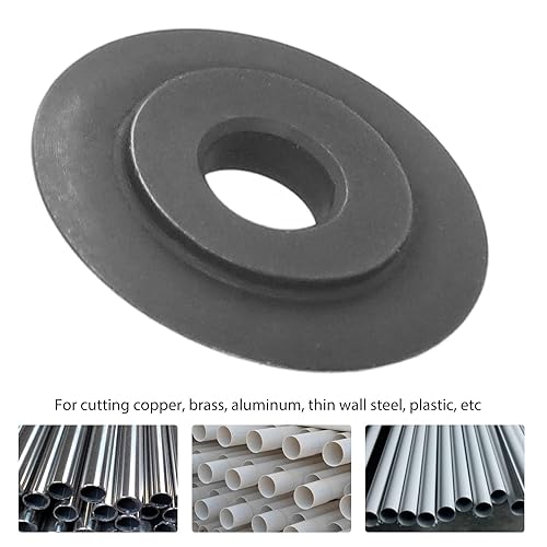 Miniatura 6 de 10 piezas cuchillas de cortador de tuberías hoja de repuesto de rueda de repuesto para tubos de plástico de aluminio de cobre