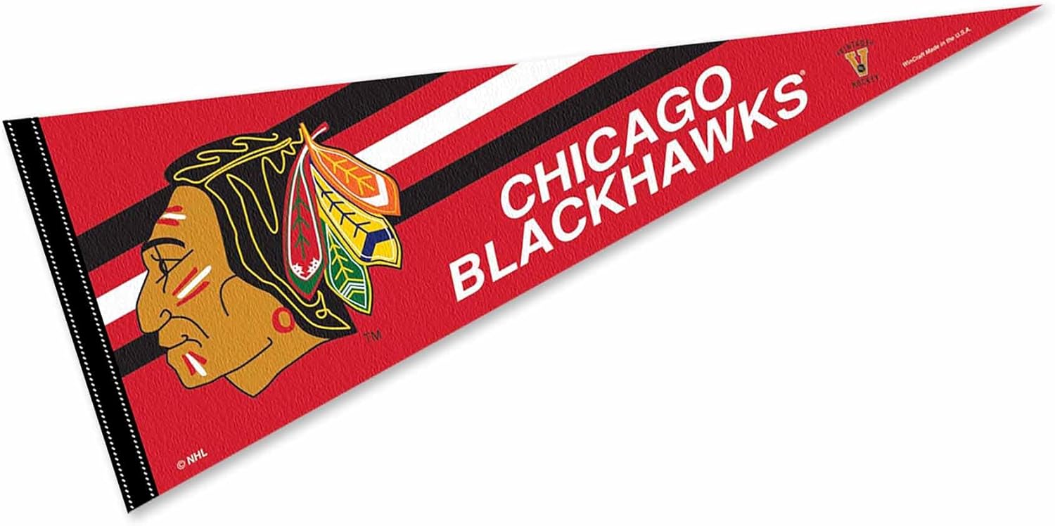 Chicago Blackhawks Vintage ThrowbackPennant