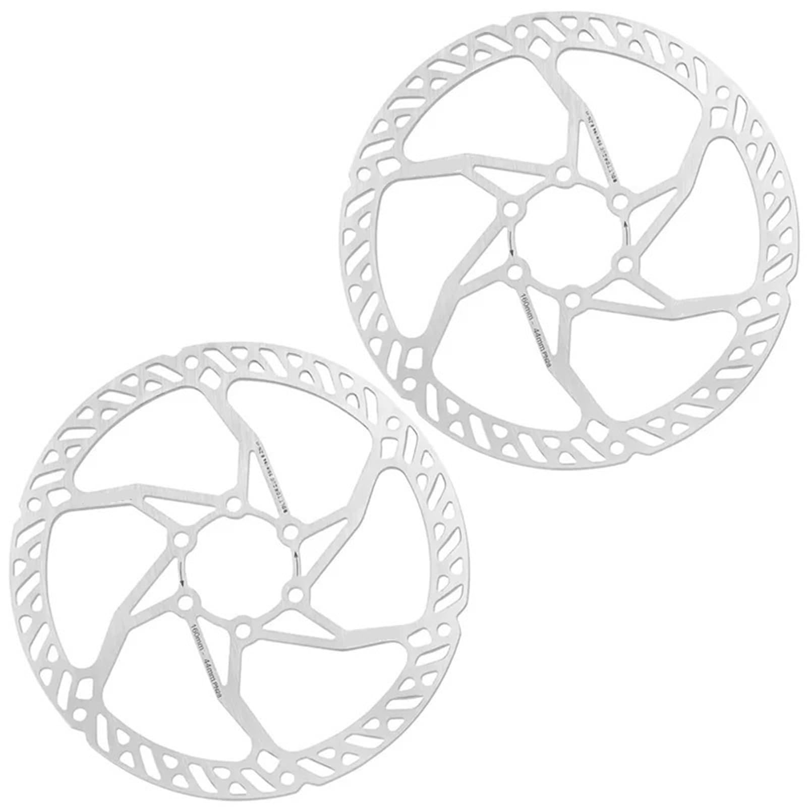 140mm 160mm rowerowy wirnik hamulca tarczowego MTB rowerowy hamulec tarczowy stalowy wirnik rowerowy 6 śrub tarcza rowerowa(IIIPRO-160mm-2PC)
