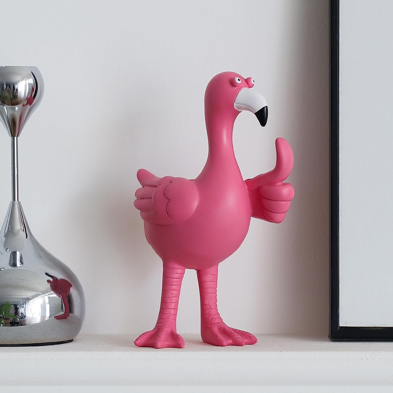 ZXFINTV Funny Pink Flamingo Home Decor,Gift from Father to Child. Cute Flamingo Classroom Decor, Gift from Teacher to Student 6 617E9BckBAL. AC SL1500