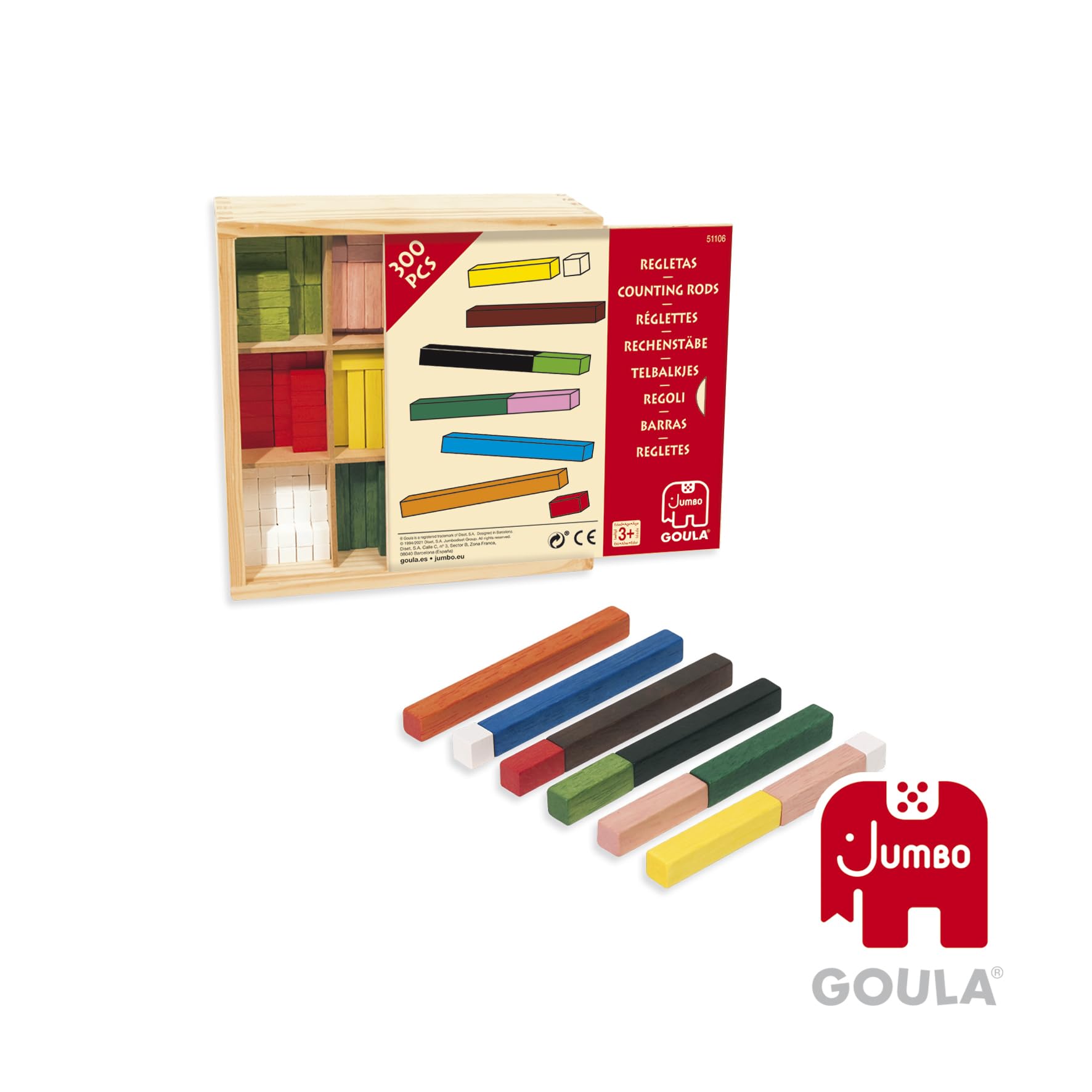 Goula 51106 - Regoli 10 X 10, Scatola