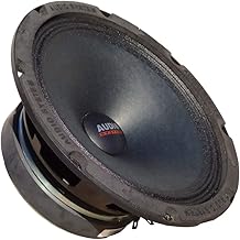 1 MIDRANGE Compatible with AUDIO SYSTEM KF-8 KF8 Speaker 20cm 200mm 8" Diameter 200 Watt Rms and 400 Watt Max 4 ohm Sensitivity of 96 dB Car, 1 Piece