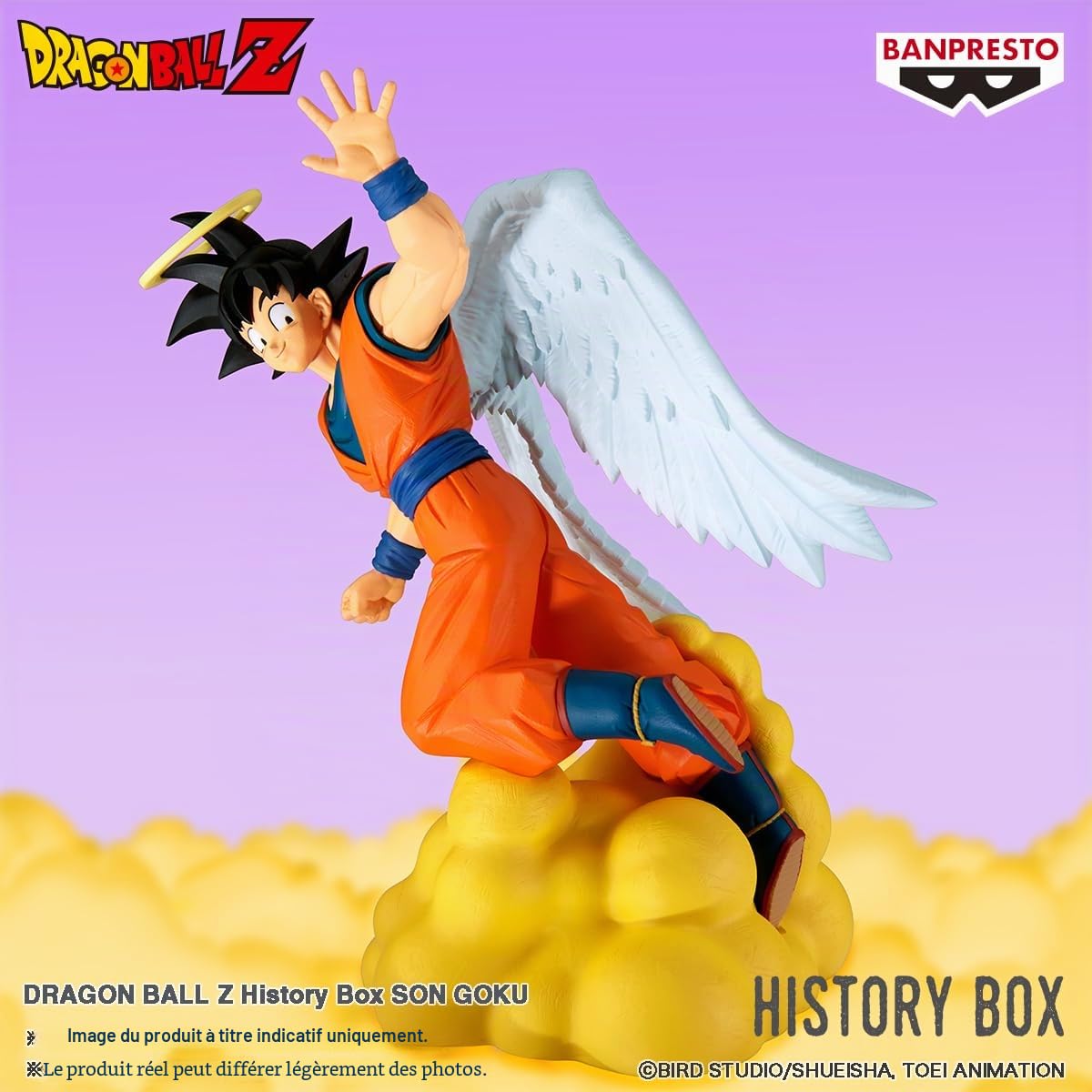Figurine Goku avec des Ailes Disant Au Revoir 12 Cm