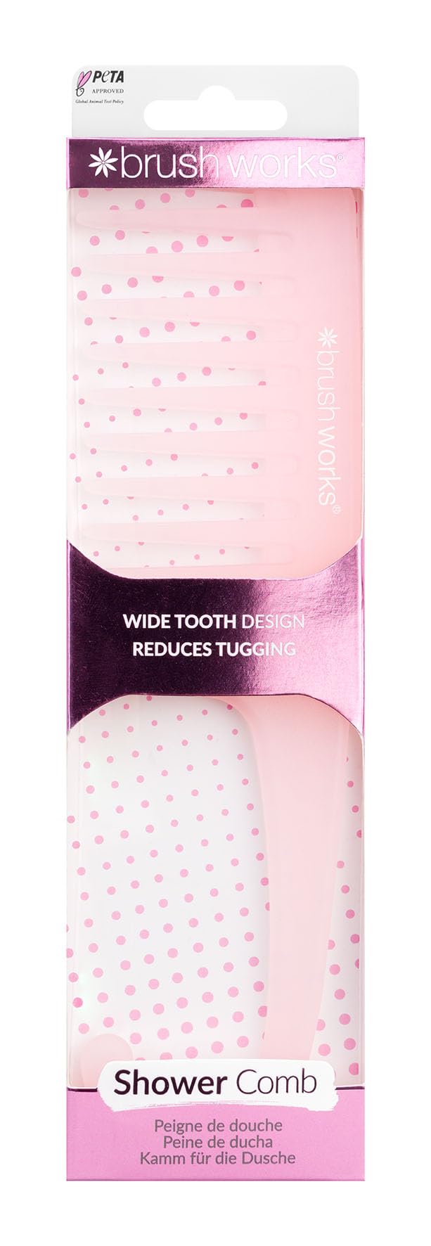 Brushworks Shower Comb