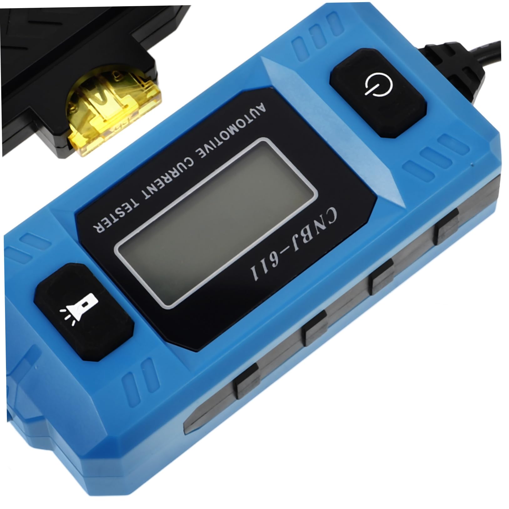 BESTYASH Tester per Fusibili Auto Digitale Misuratore di Micro Scuro senza Batteria, Strumento Elettrico in Abs per Controllo Circuiti Veicolari