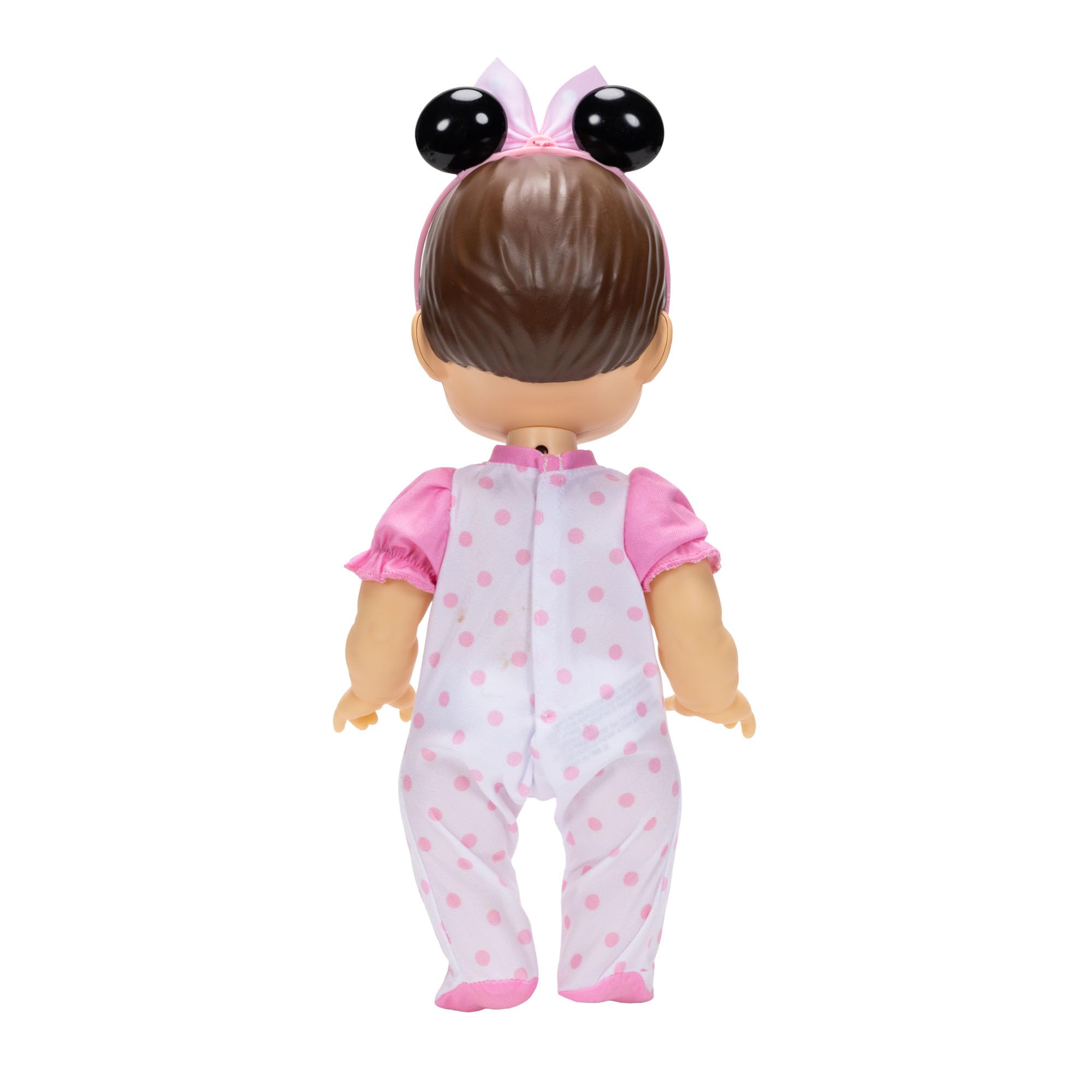 Disney Bambola interattiva deluxe Darlings Minnie Mouse 13" / 33cm | prodotto con licenza ufficiale Jakks Pacific, funzioni interattive, accessori inclusi, regalo per bambine dai 3 anni in su