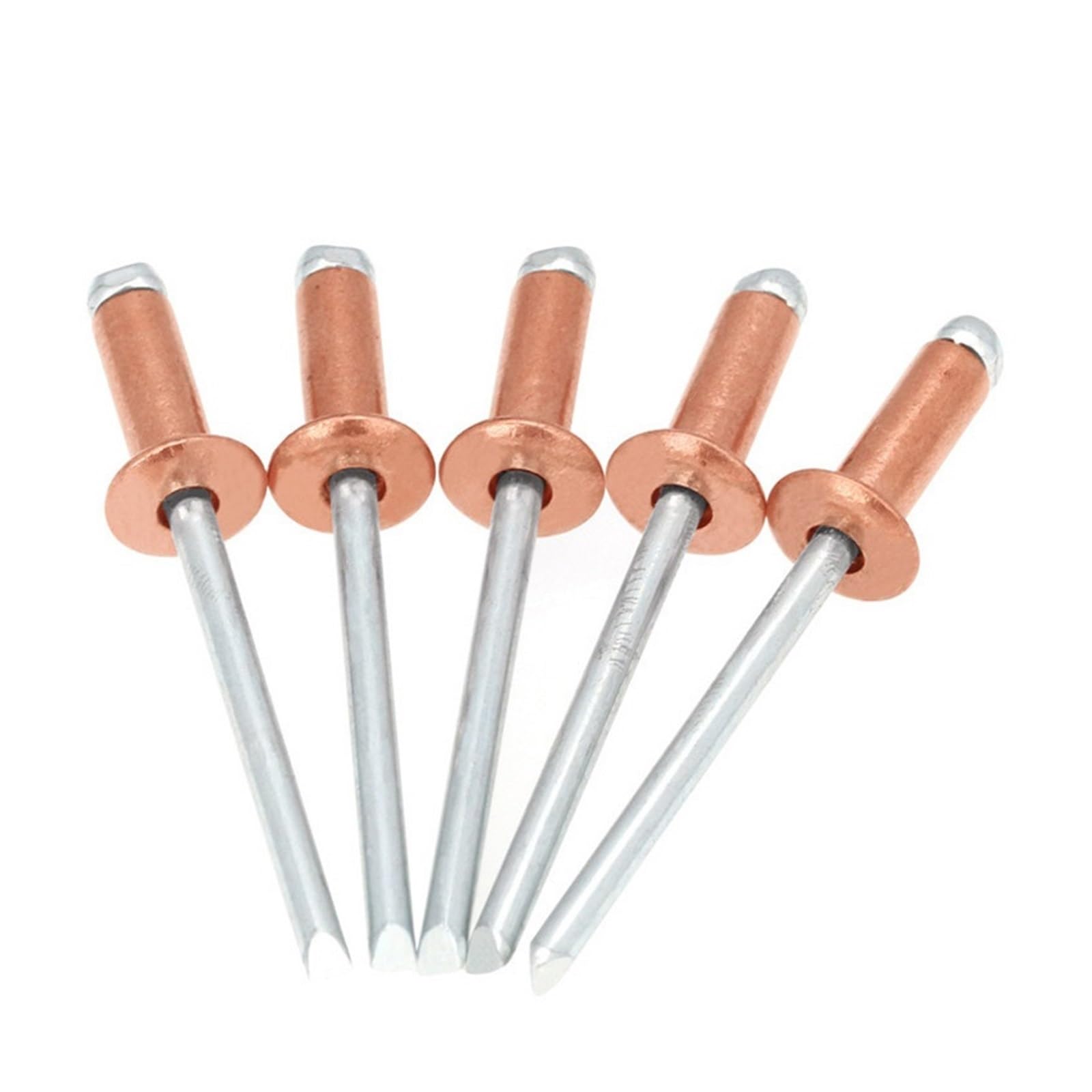 Rivets aveugles en cuivre et Bronze, 500 pièces, Rivet en laiton(2.4x4 mm)