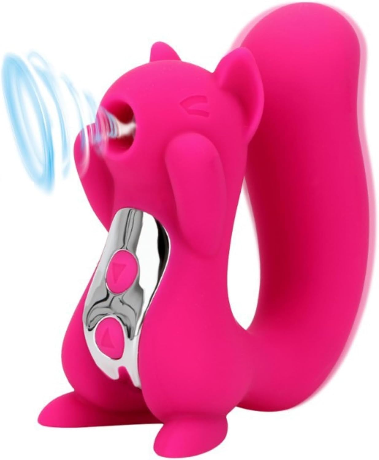 Bunny Buddy Rechargeable Silicone Dual Vibrator with Clitoral Stimulator main image 1