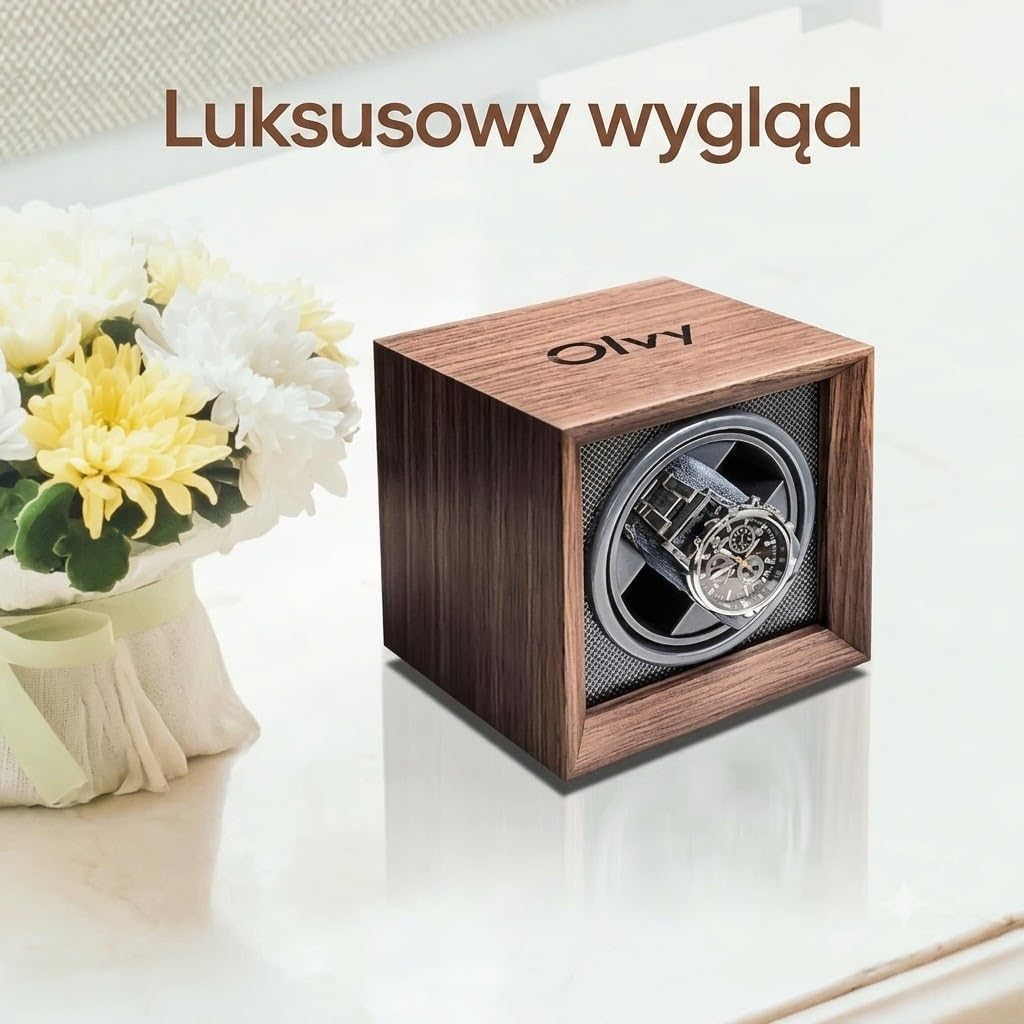 Olvy Rotomat для автоматических часов исключительно бесшумный двигатель Watch Winder автоматический ротационный бокс для часов