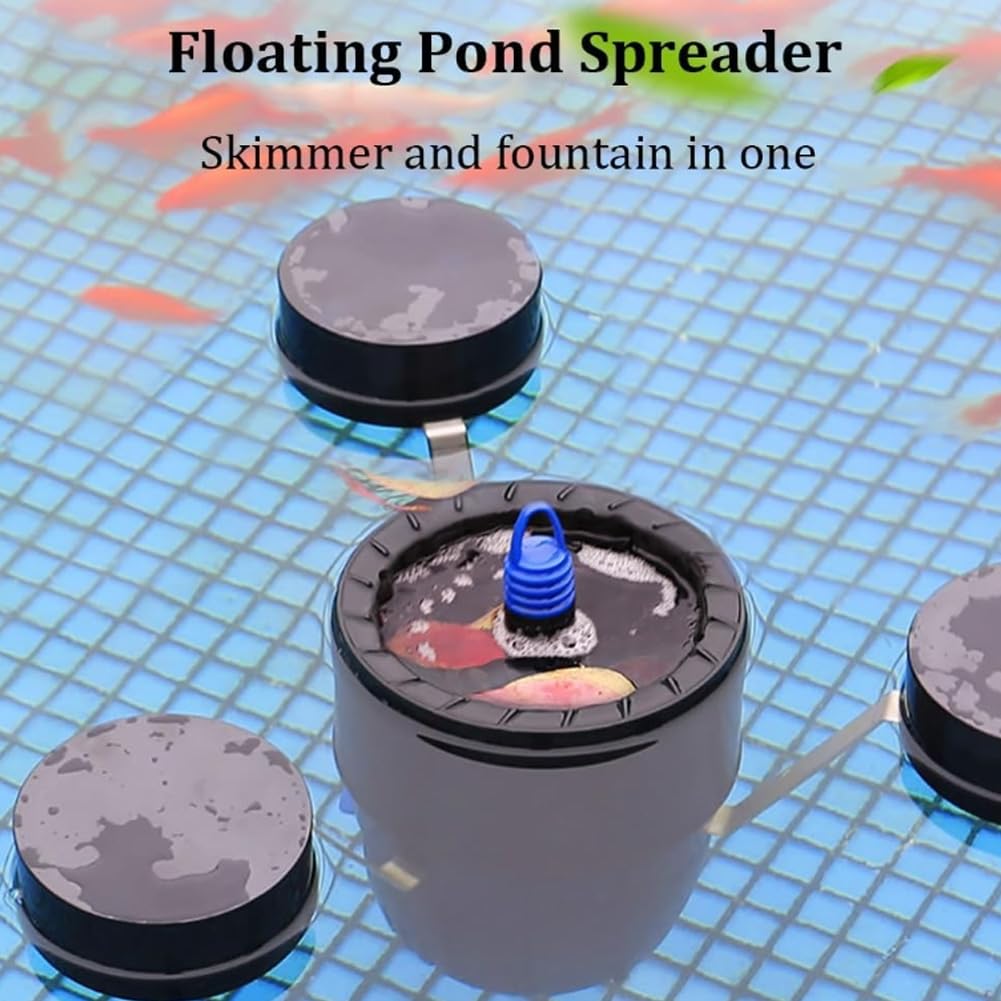 FURLOU Skimmer Flotante multifunción 2 en 1