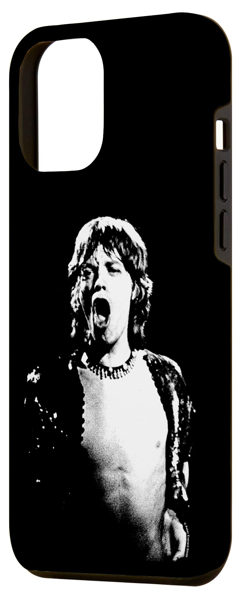 Mick Jagger 1971 Rolling Stones Live By Everard Smith Case for iPhone 14 Plus - Image 2