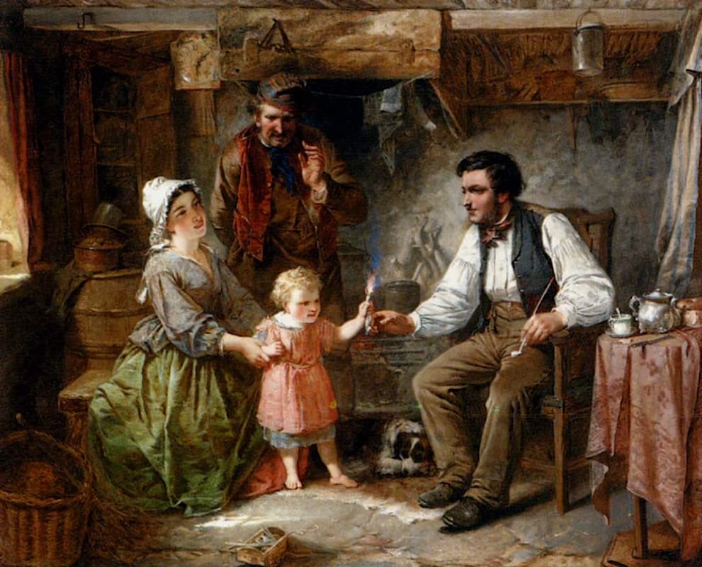 Impression d'art mural la fière mère Stephenson pour une ambiance de chambre cosy