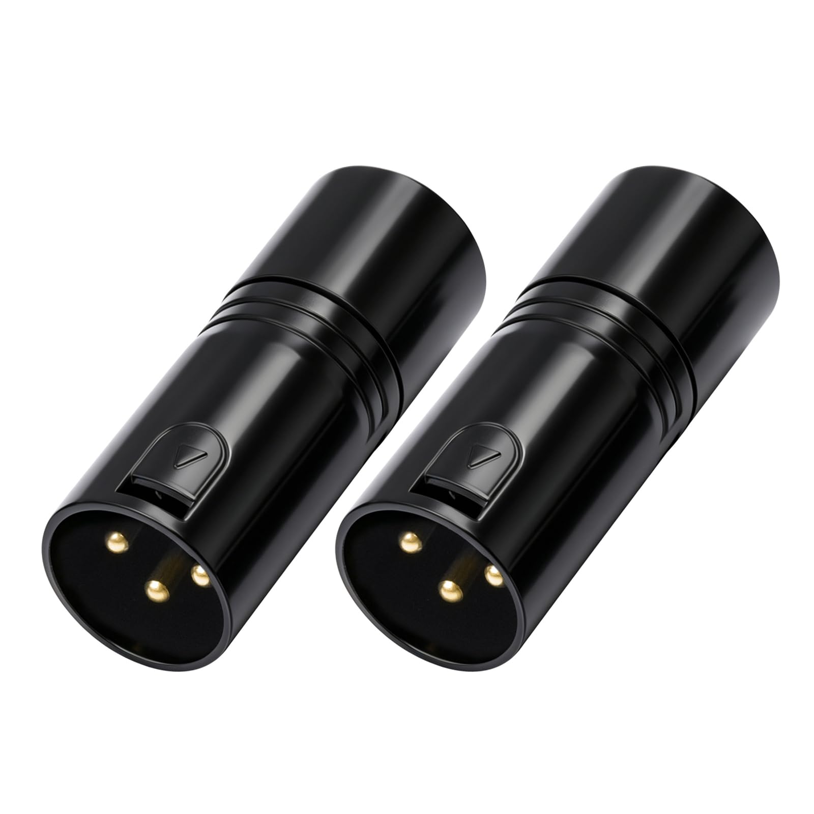 Ljmyy Pack Of 2 Piece 120 Ohms 3 Pin Terminators Resistors Plug For DMX512 Ensuring Stability And Clarities