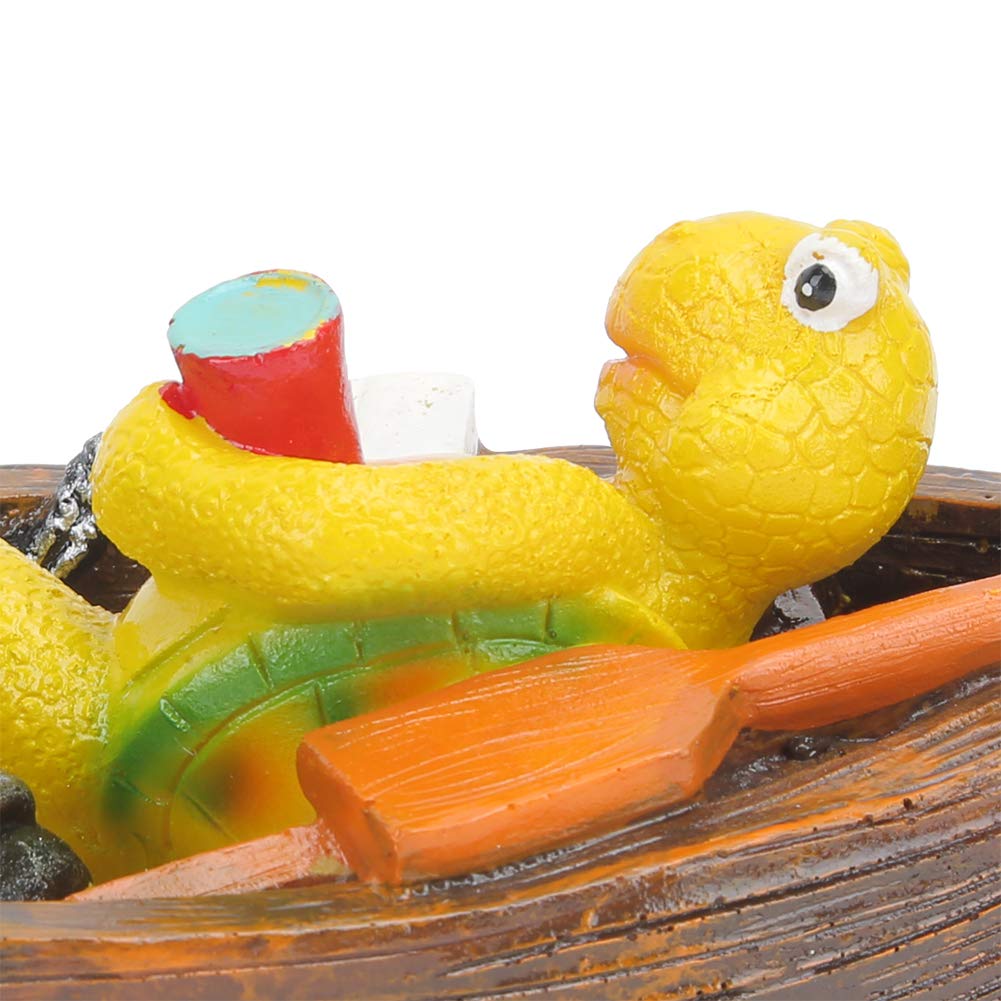 Statue Flottante Grenouille Et Tortue Pour étang - Décoration Extérieure En Résine