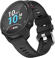 Vista 1 de OVERSTEP Compatible con Garmin Venu 2 Plus, Venu SQ Band, correa de muñeca de 0.787 pulgadas, correa de silicona suave impermeable de liberación