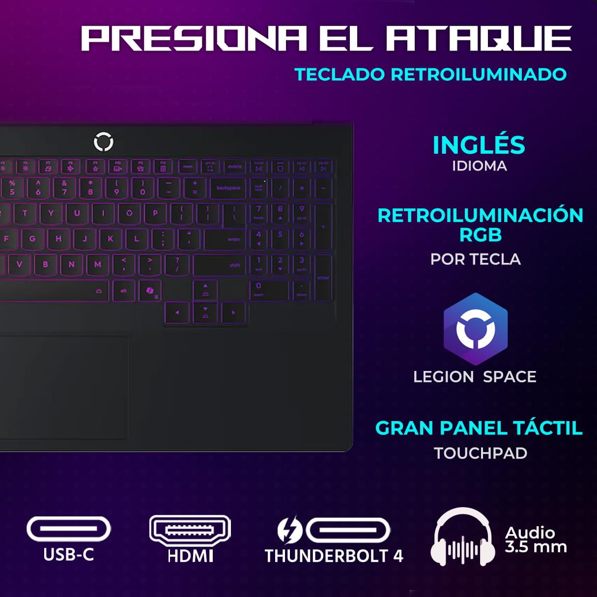 Lenovo Legion Pro 7i 16" WQXGA OLED Glossy 240Hz, Gaming Laptop - Eclipse Black, Intel Core Ultra 9 275HX 2.1GHz; NVIDIA GeForce RTX 5090 24GB GDDR7; 64GB DDR5 RAM; 2X 1TB NVMe SSD, Windows 11 Pro